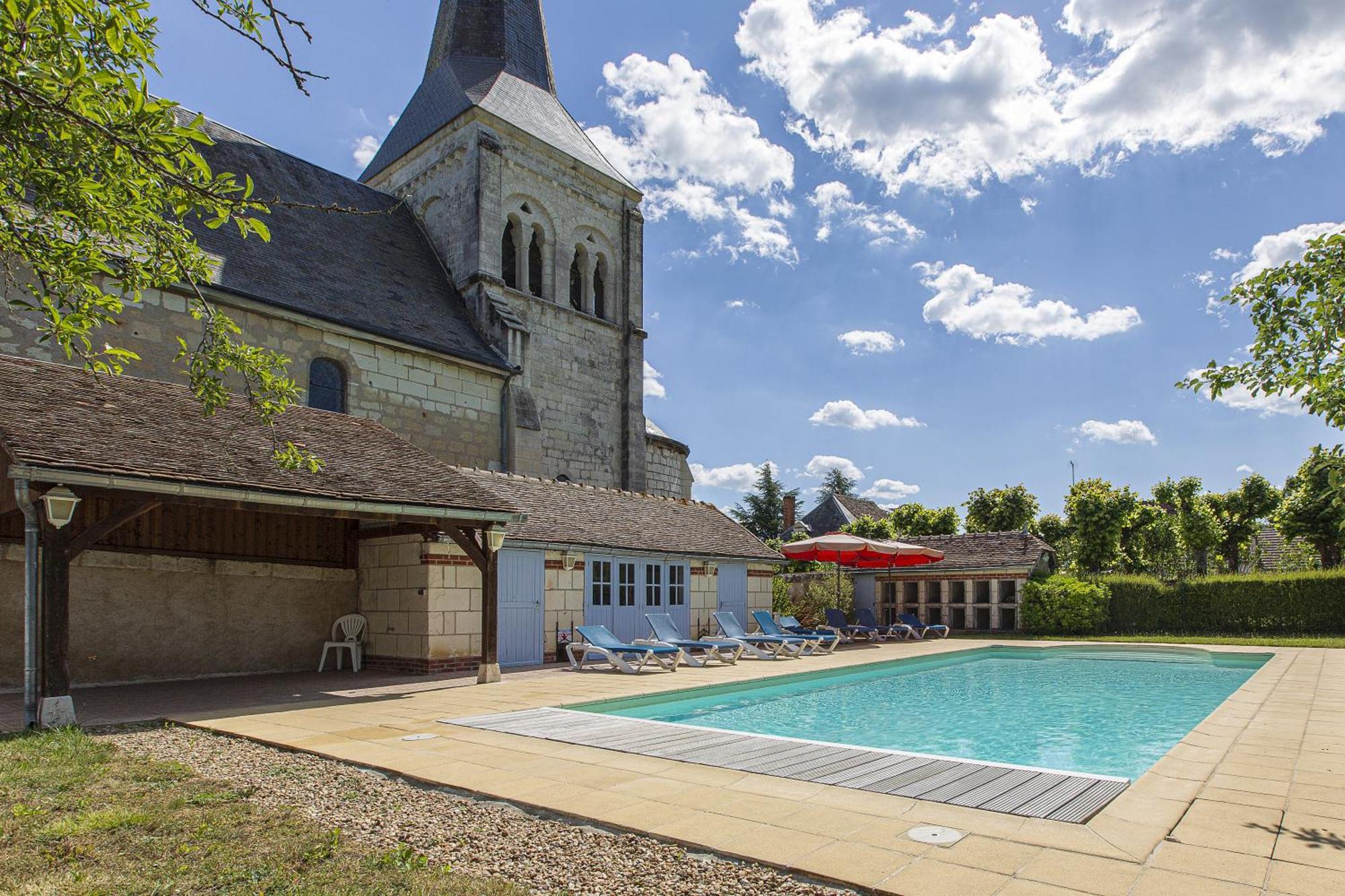 Pouillé Manoir De La Voute Maison D'Hotes מראה חיצוני תמונה